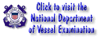 USCGA National Dept of Vessel Exams